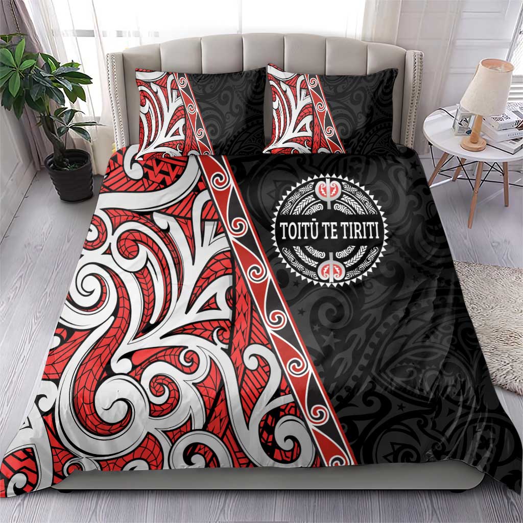 Aotearoa Toitu Te Tiriti Bedding Set Honour The Treaty New Zealand