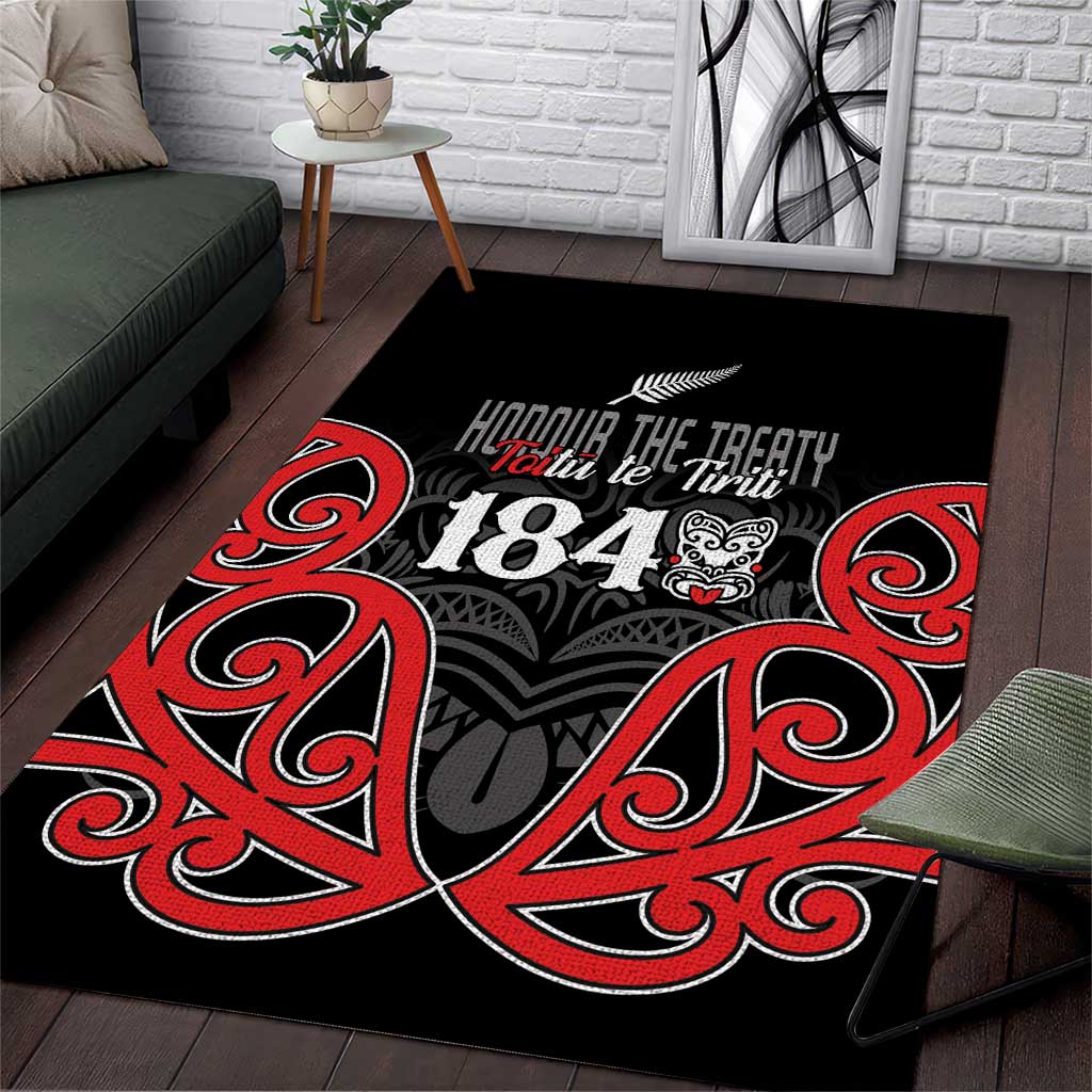 Toitu Te Tiriti 1840 Aotearoa Area Rug Stand Together Stand Stronger