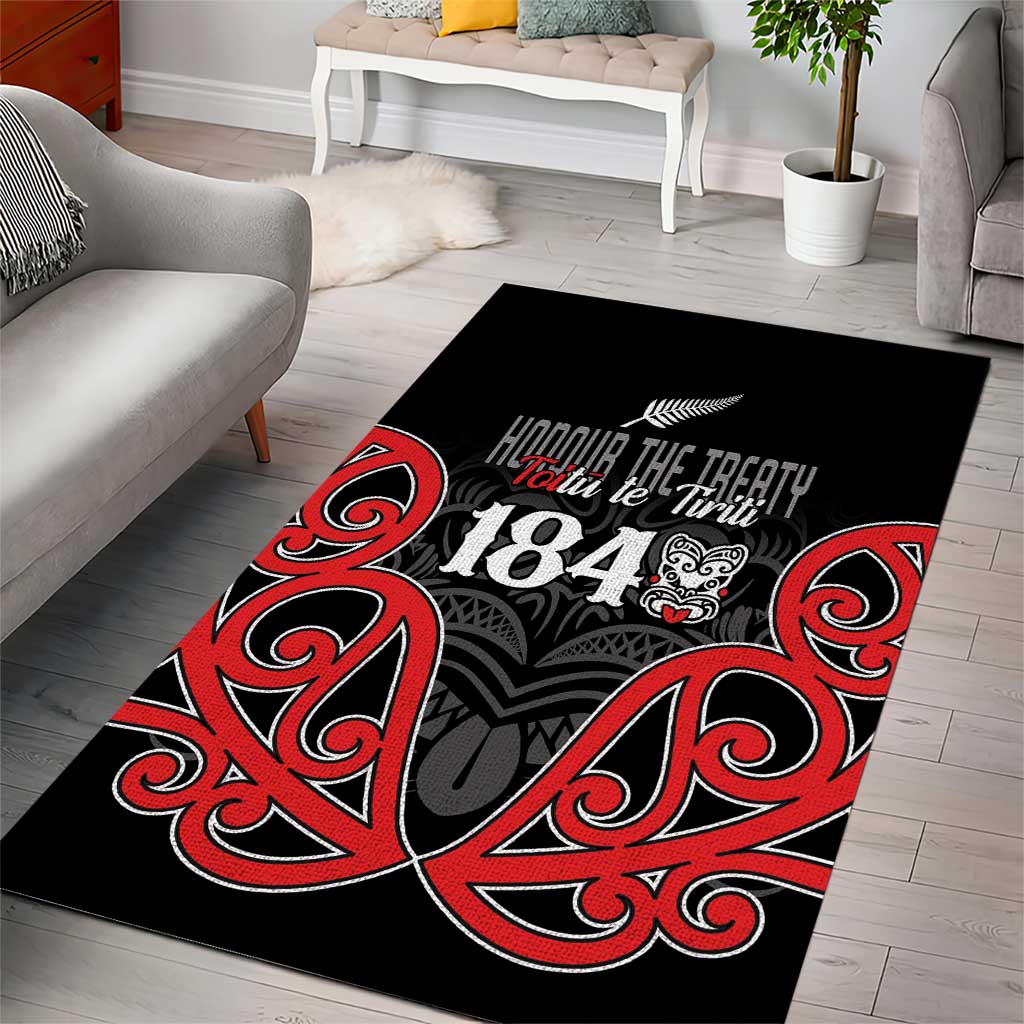 Toitu Te Tiriti 1840 Aotearoa Area Rug Stand Together Stand Stronger