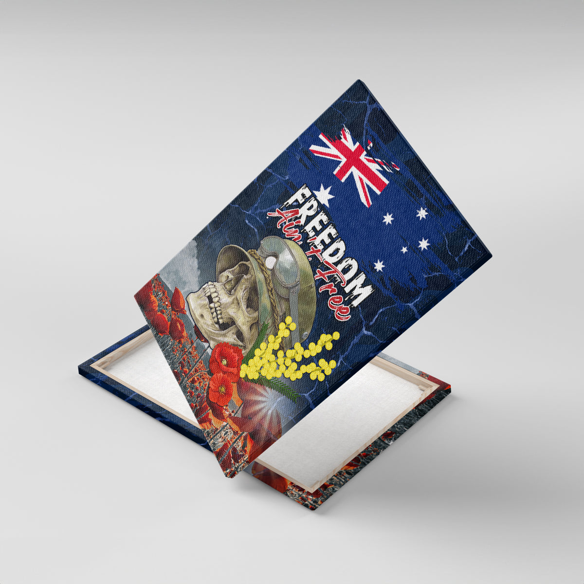 Australia ANZAC Day Canvas Wall Art Freedom Ain't Free