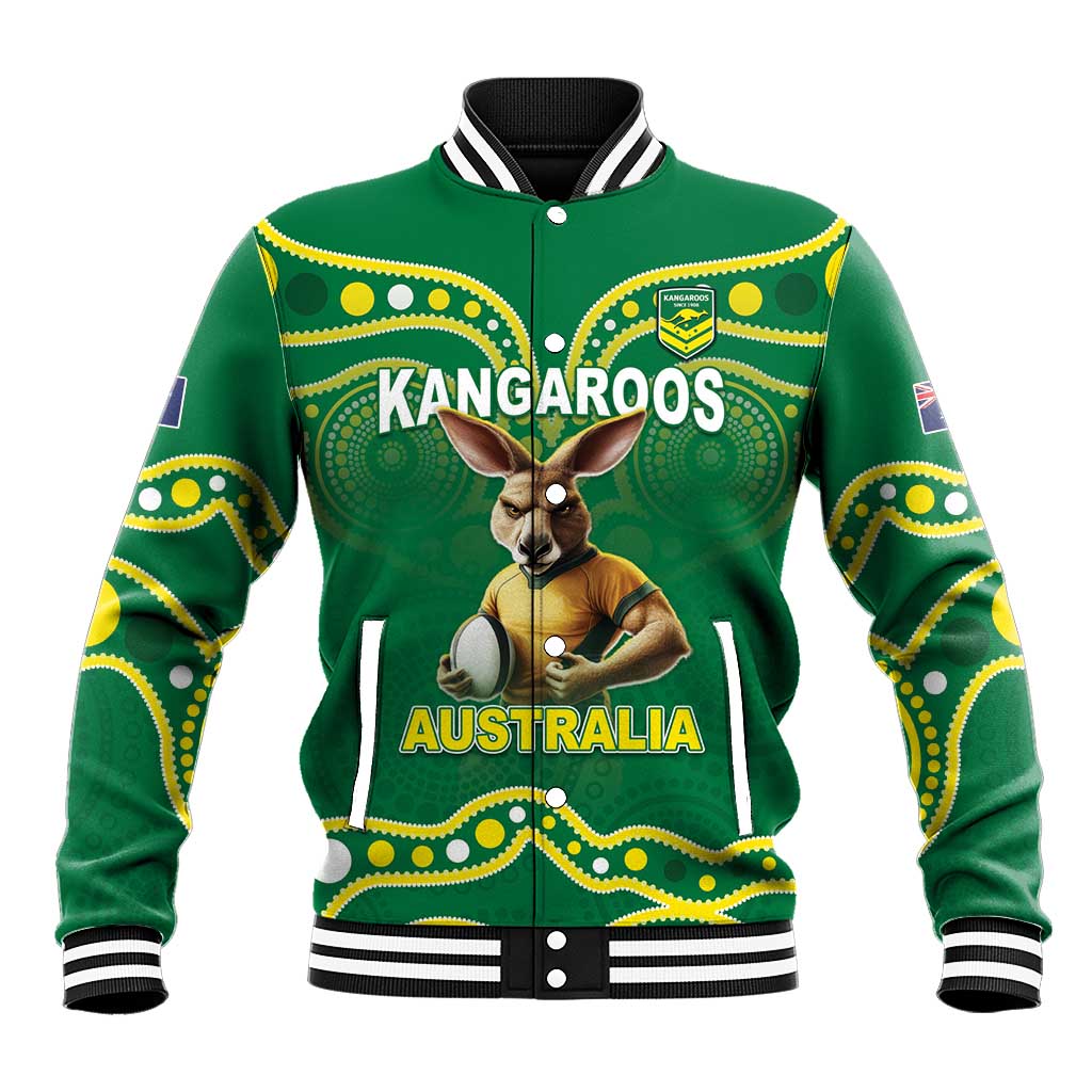 Australia Rugby Custom Baseball Jacket Kangaroos Make History Pacific Champions