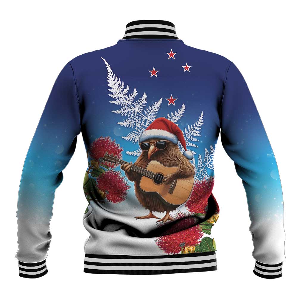 New Zealand Kiwi Christmas Baseball Jacket Xmas Vibe