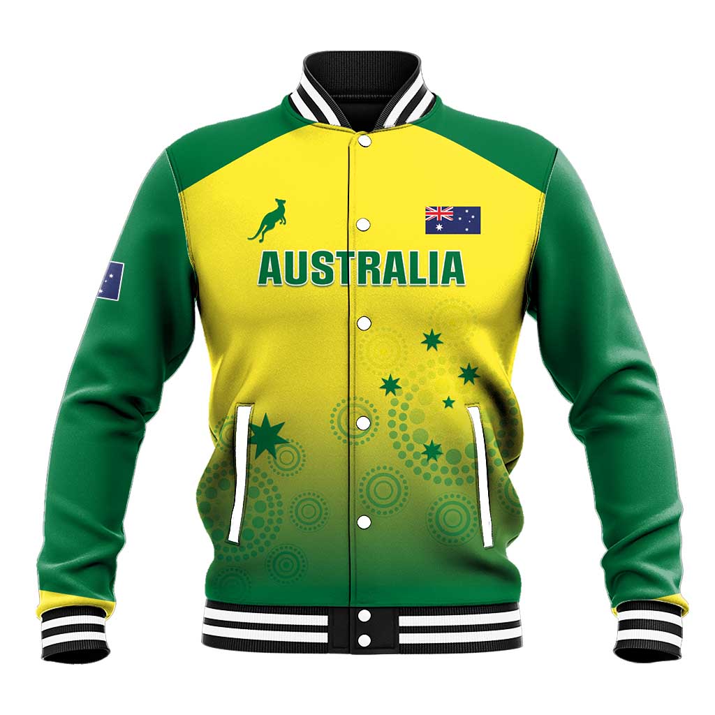 Custom Australia Cricket Baseball Jacket Go Champions Aussies LT05