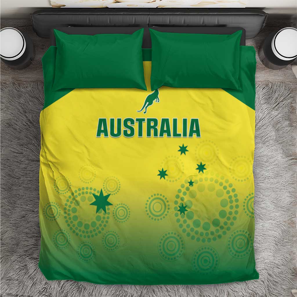 Australia Cricket Bedding Set Go Champions Aussies