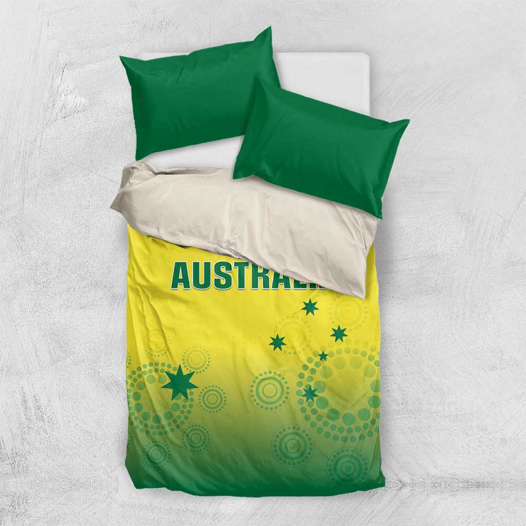 Australia Cricket Bedding Set Go Champions Aussies