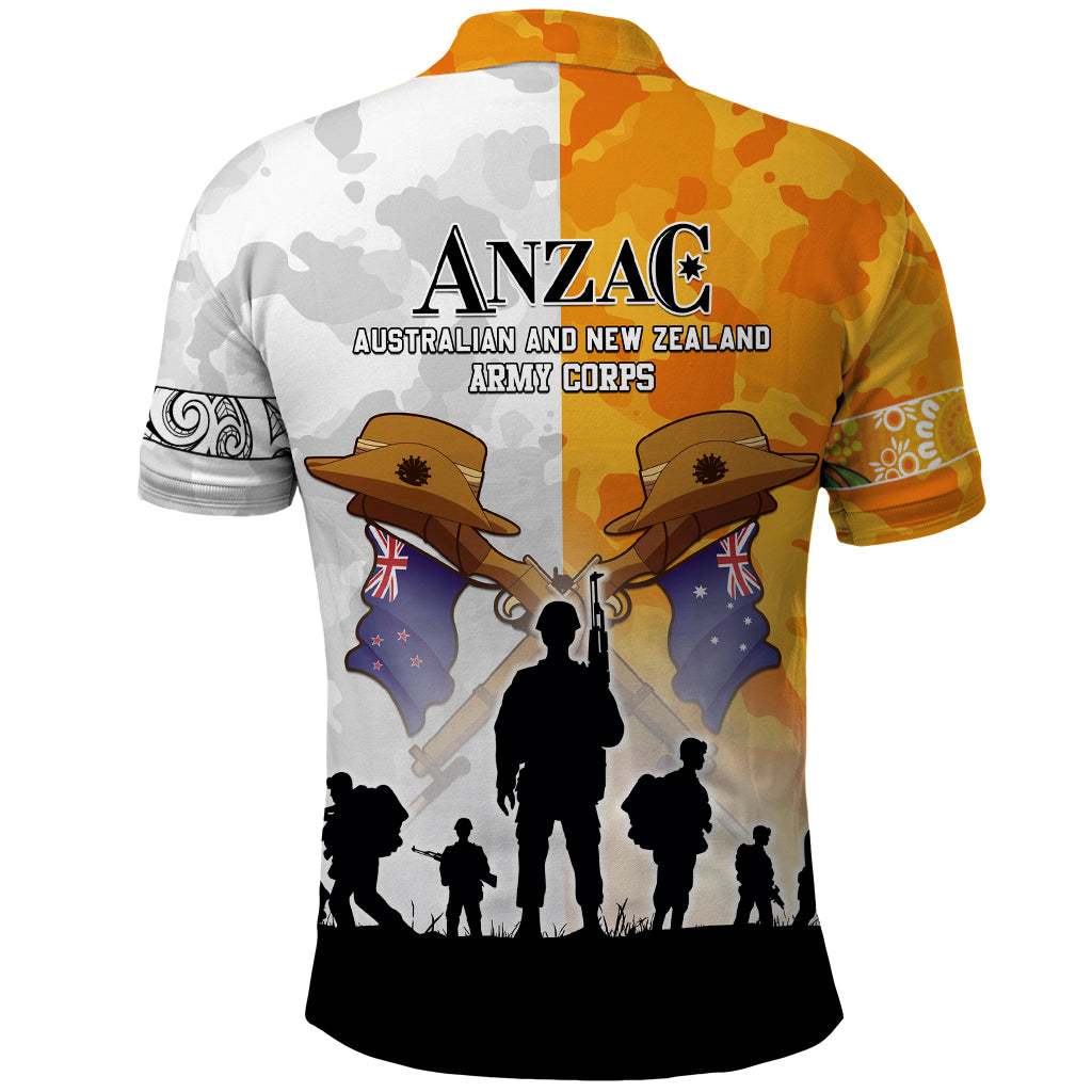 Australia And New Zealand ANZAC Day Polo Shirt Lest We Forget