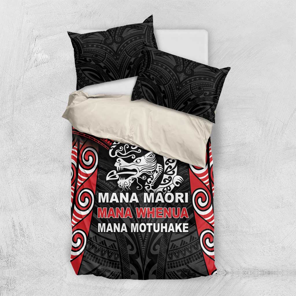 Aotearoa Mana Maori Bedding Set Toitu Te Tiriti