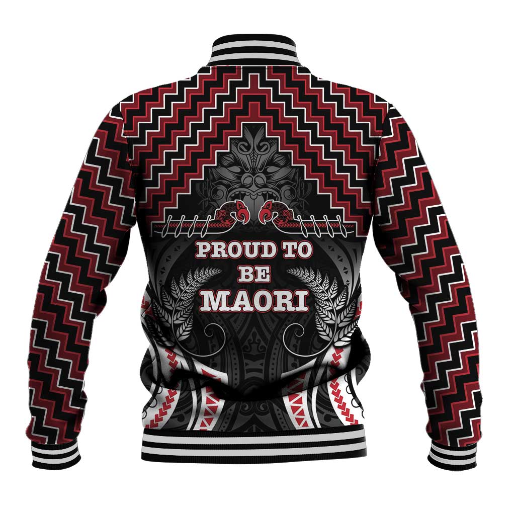 Aotearoa Baseball Jacket Proud To Be Maori