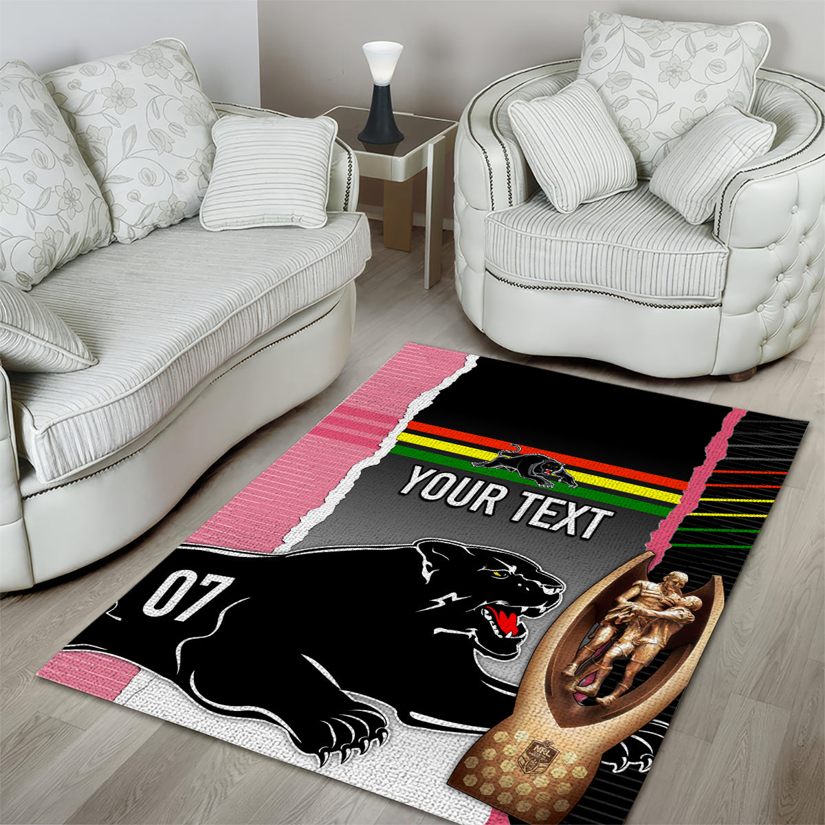 personalised-panther-rugby-nrl-premiers-area-rug-panther-pride-black-pink-sporty-vibe