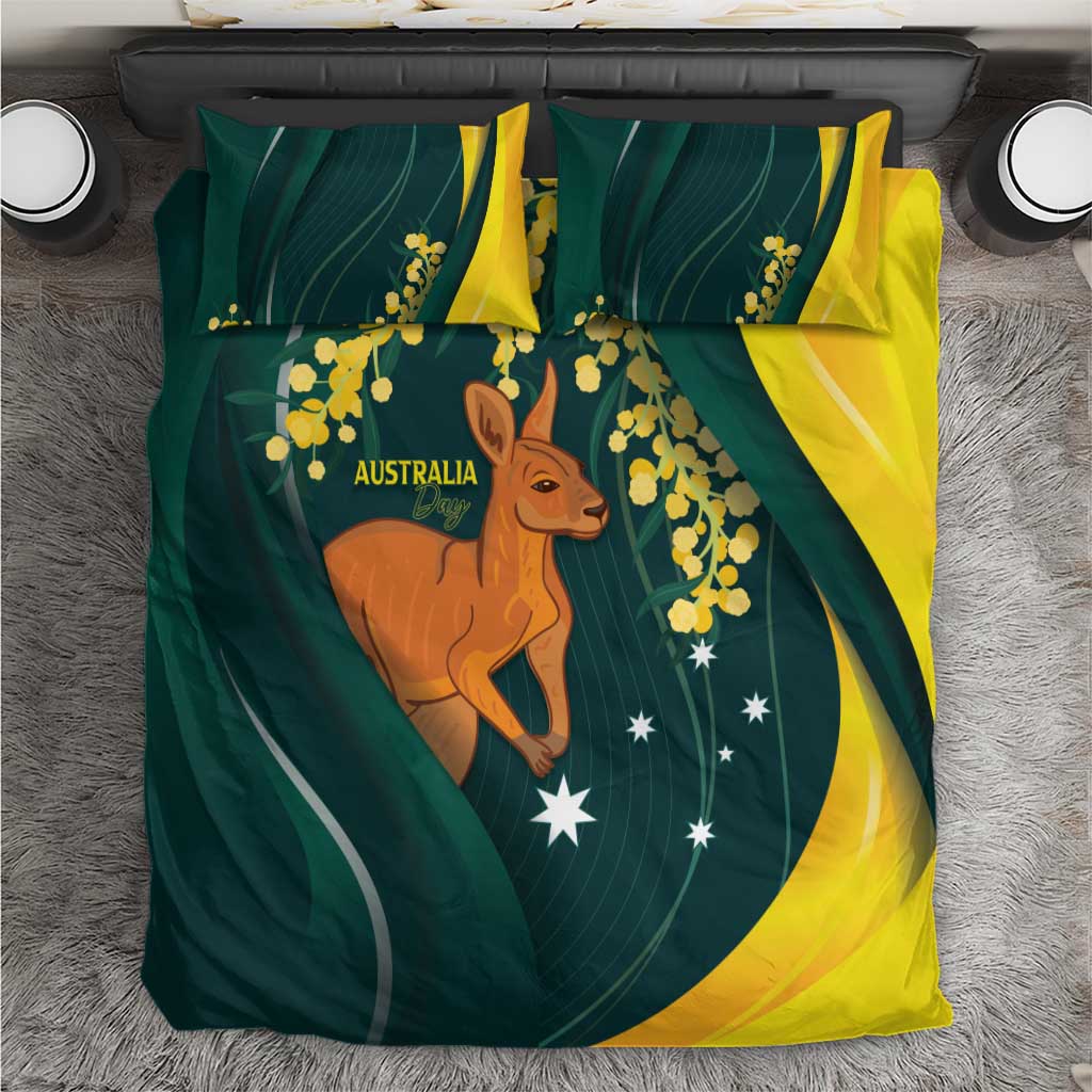 Australia Day Bedding Set Kangaroo National Color