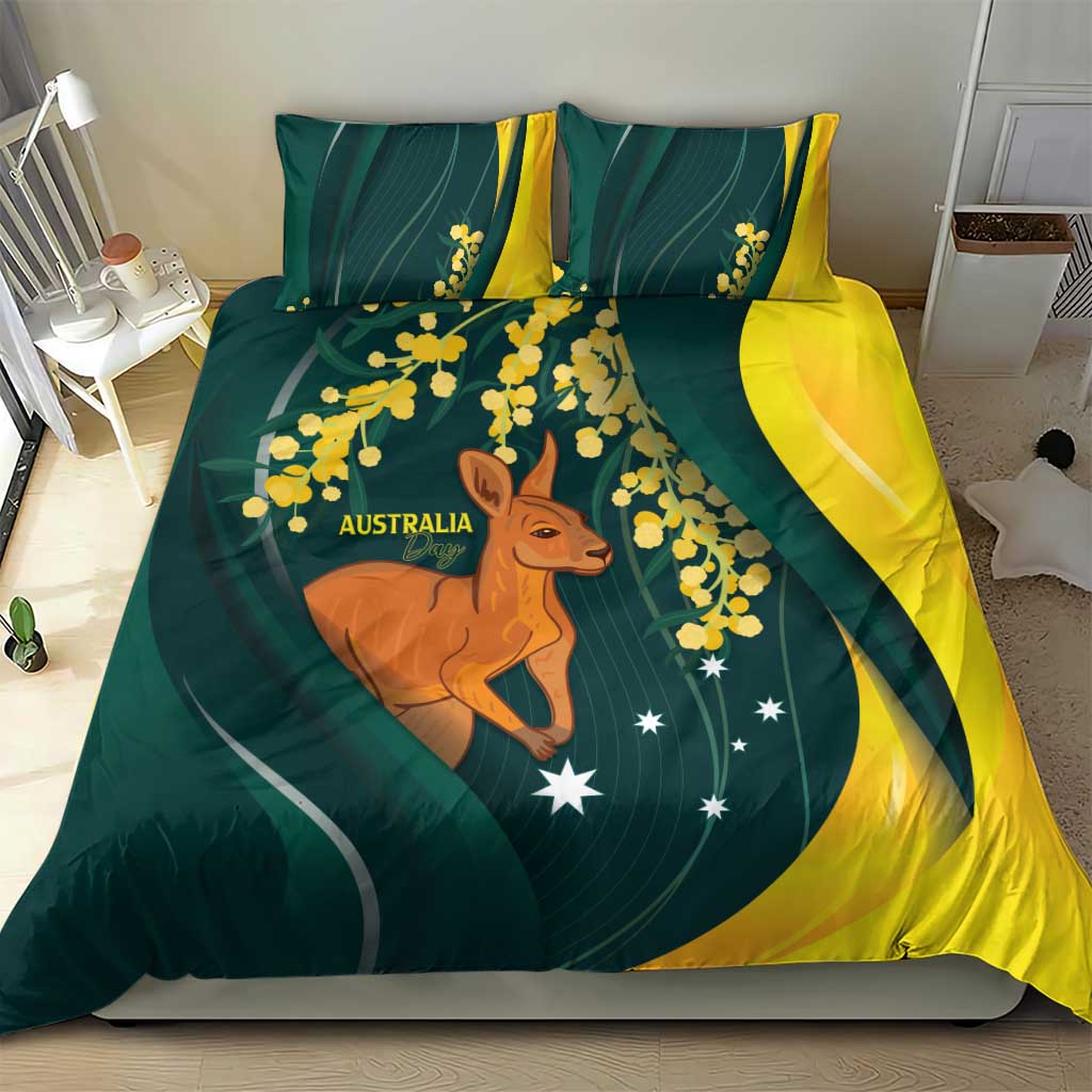 Australia Day Bedding Set Kangaroo National Color