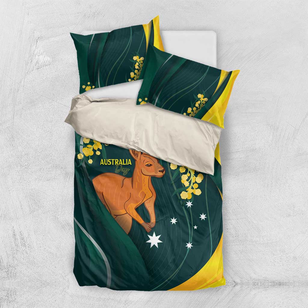 Australia Day Bedding Set Kangaroo National Color