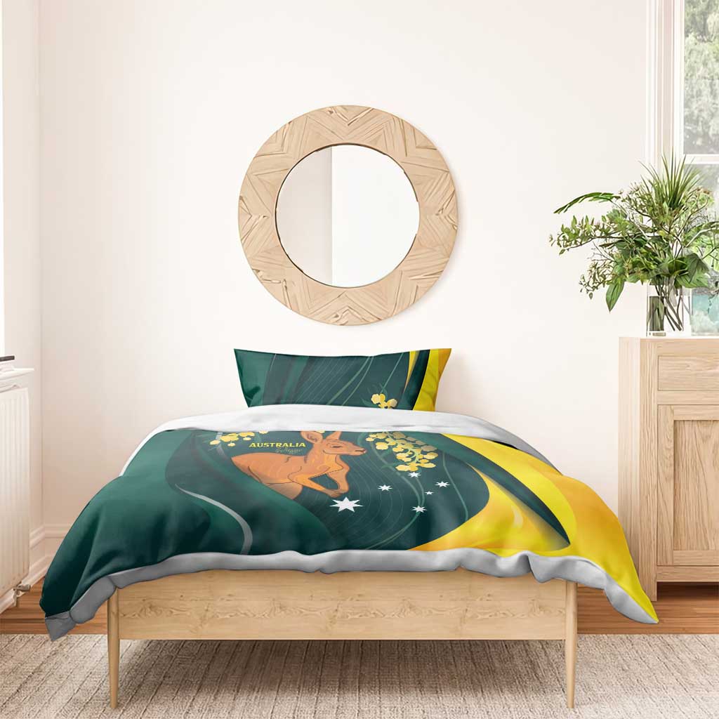 Australia Day Bedding Set Kangaroo National Color