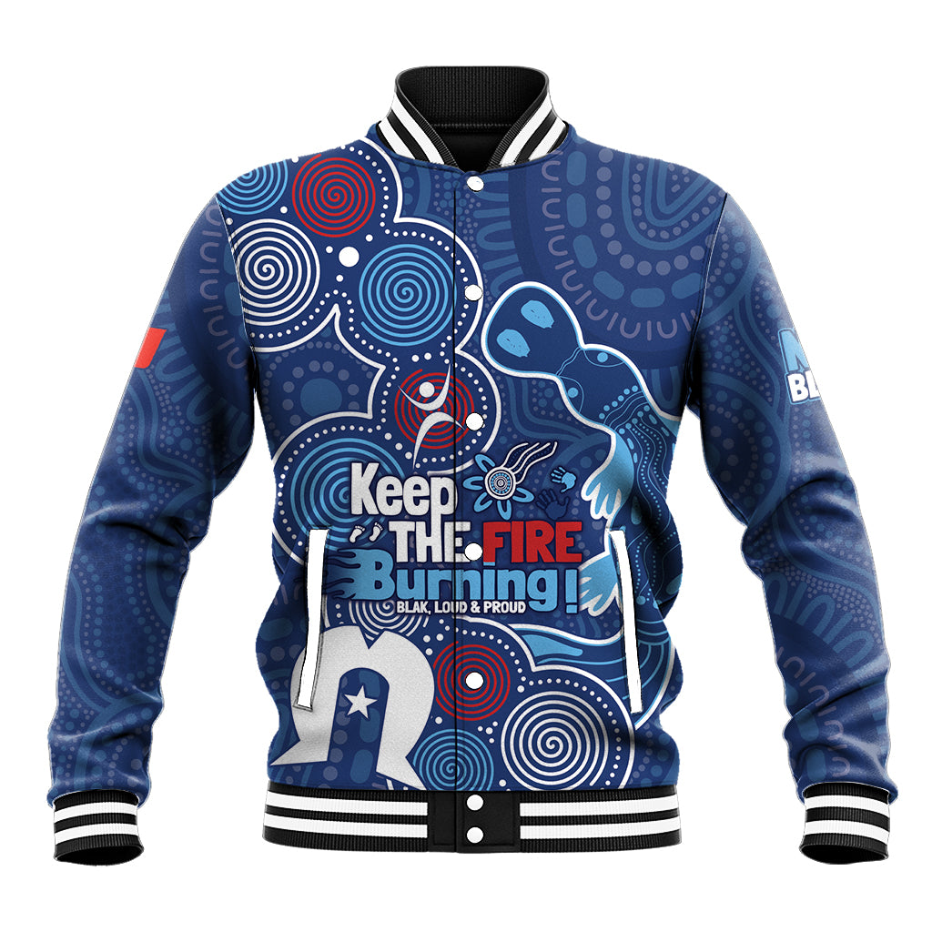 NAIDOC Week Baseball Jacket NSW Blues Platypus