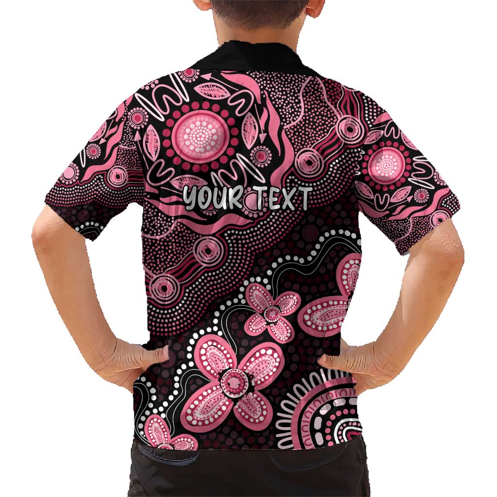 Honoring 50 Years of NAIDOC 2025 Personalised Kid Hawaiian Shirt Pink Power