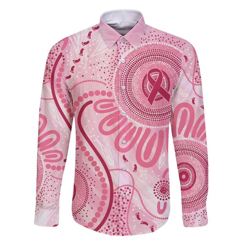 NAIDOC Week 2025 Indigenous Family Matching Short Sleeve Bodycon Dress and Hawaiian Shirt Breast Cancer Pink Ribbon