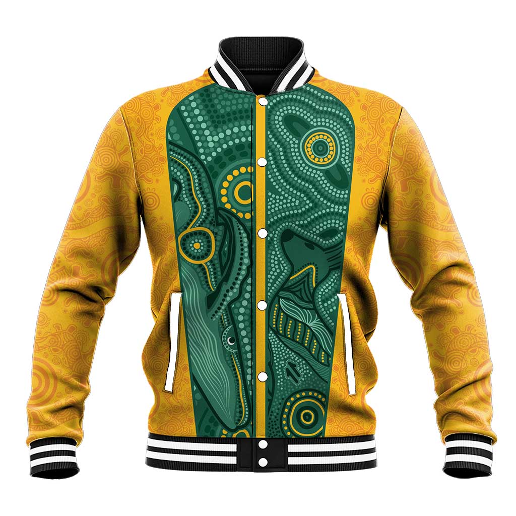 Australia 2024 Custom Baseball Jacket Aboriginal GO Team Aussie