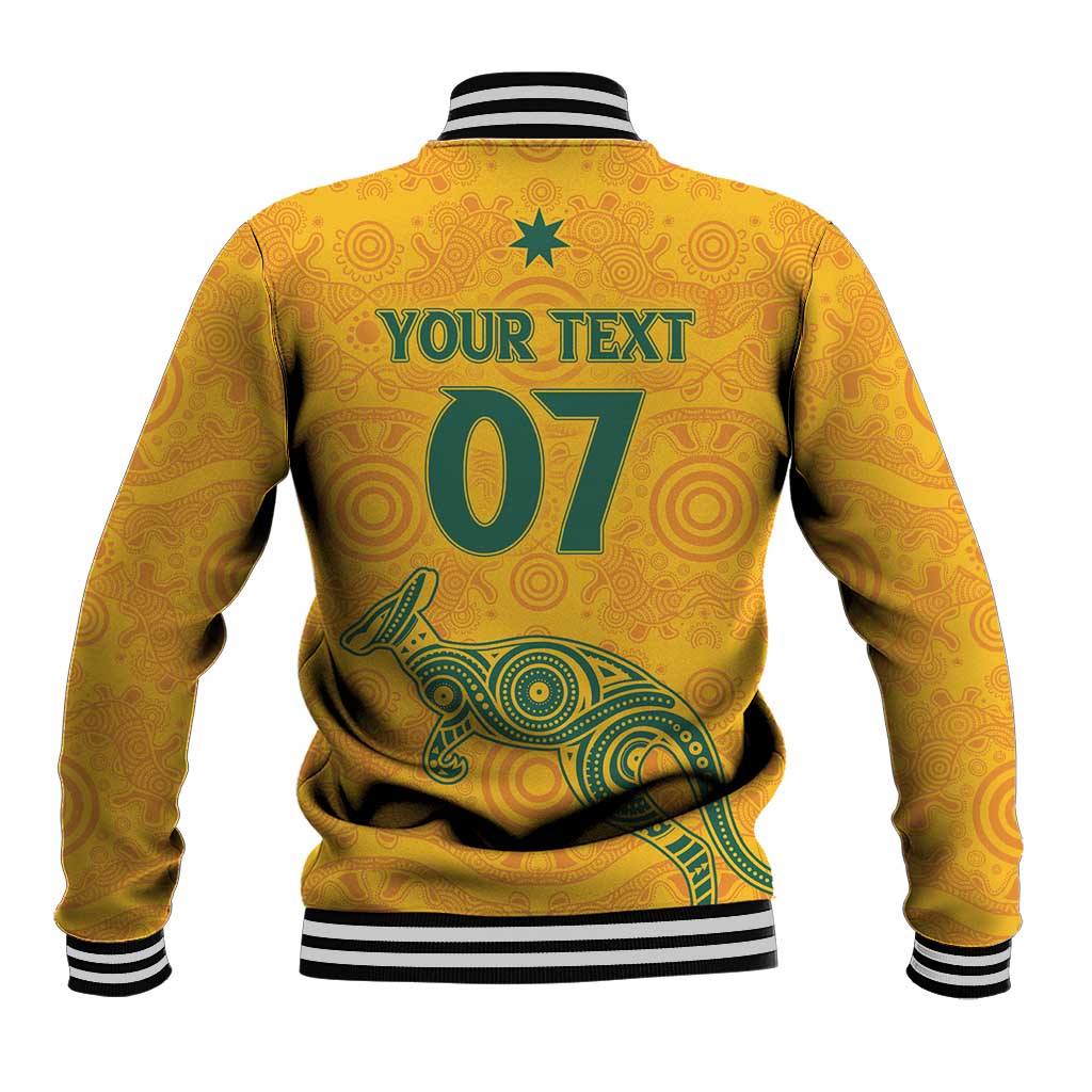 Australia 2024 Custom Baseball Jacket Aboriginal GO Team Aussie