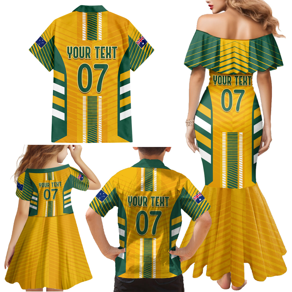 custom-australia-matildas-family-matching-mermaid-dress-and-hawaiian-shirt-sam-kerr-legend