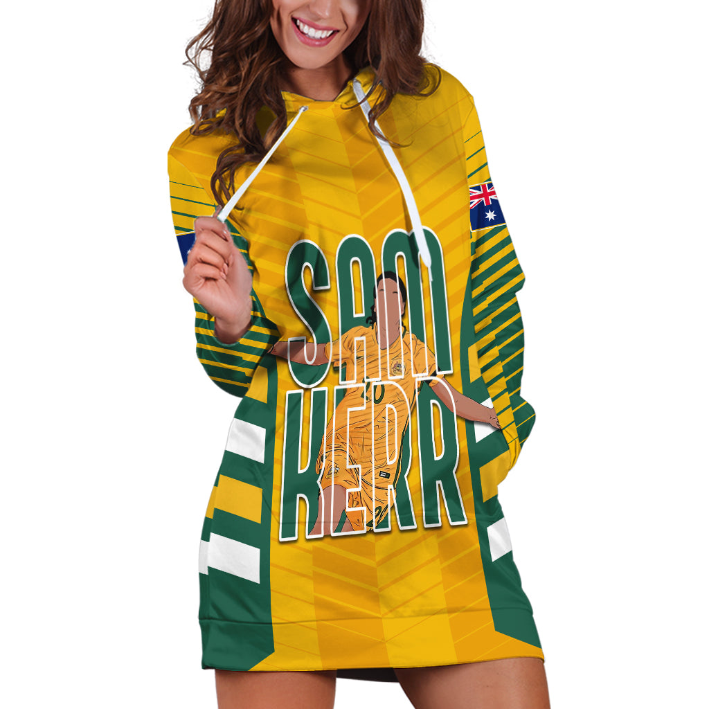 custom-australia-matildas-hoodie-dress-sam-kerr-legend