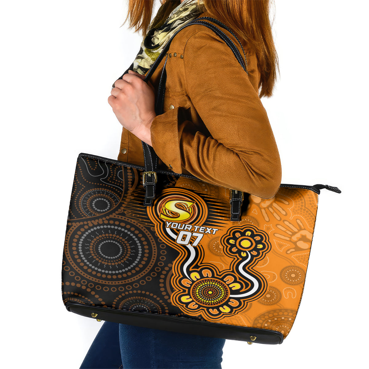 custom-scorchers-cricket-indigenous-leather-tote-bag-champions-fire-up