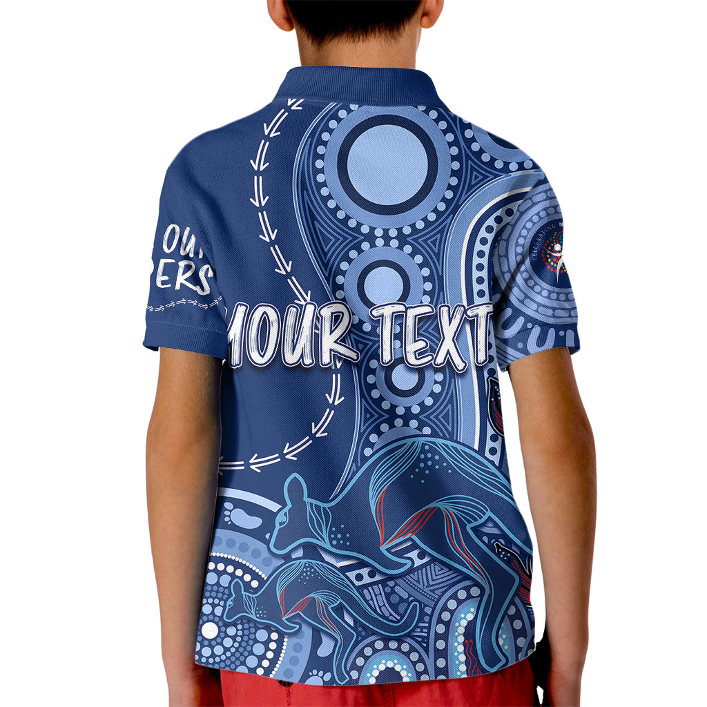 personalised-state-of-origin-naidoc-2023-kid-polo-shirt-kangaroo-mix-vines-blues-style