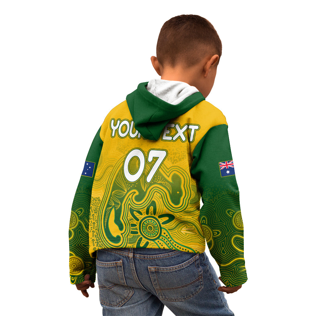 personalised-australia-soccer-indigenous-kid-hoodie-women-world-cup-2023-matildas-gradient-ver