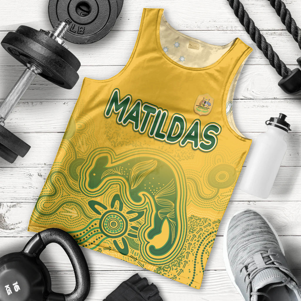 personalised-australia-soccer-indigenous-men-tank-top-women-world-cup-2023-matildas-gradient-ver