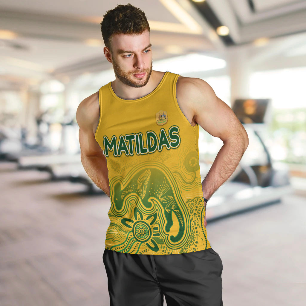 personalised-australia-soccer-indigenous-men-tank-top-women-world-cup-2023-matildas-gradient-ver