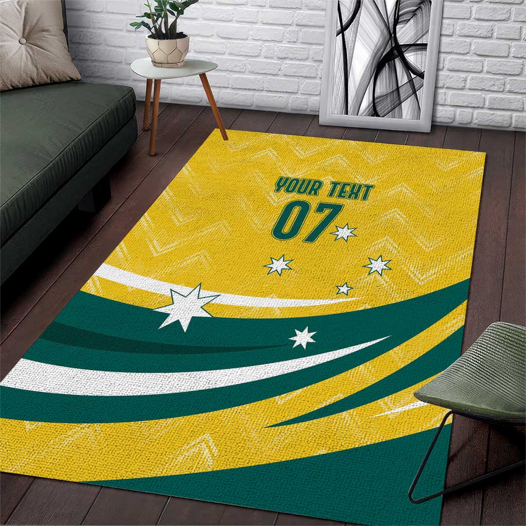 Australia 2024 Olympics Custom Area Rug Rise of the Roos