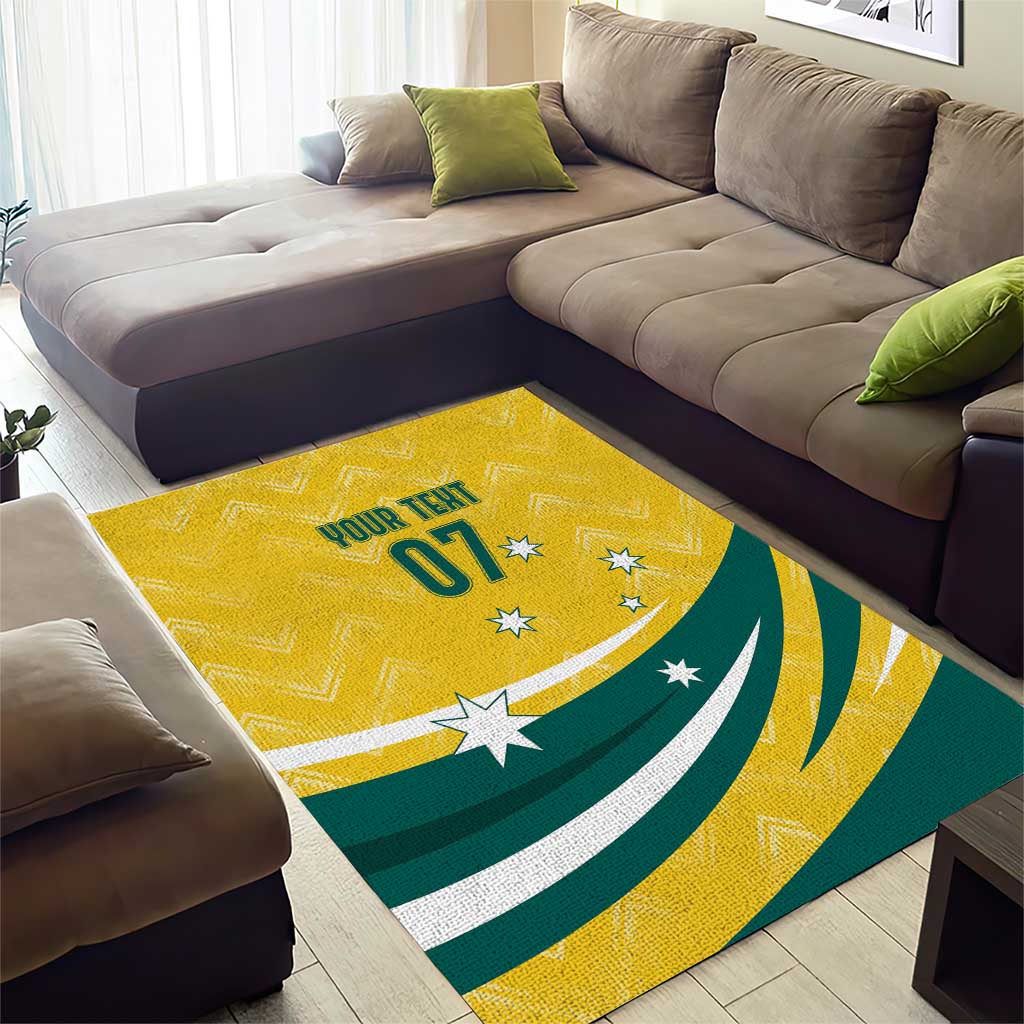 Australia 2024 Olympics Custom Area Rug Rise of the Roos