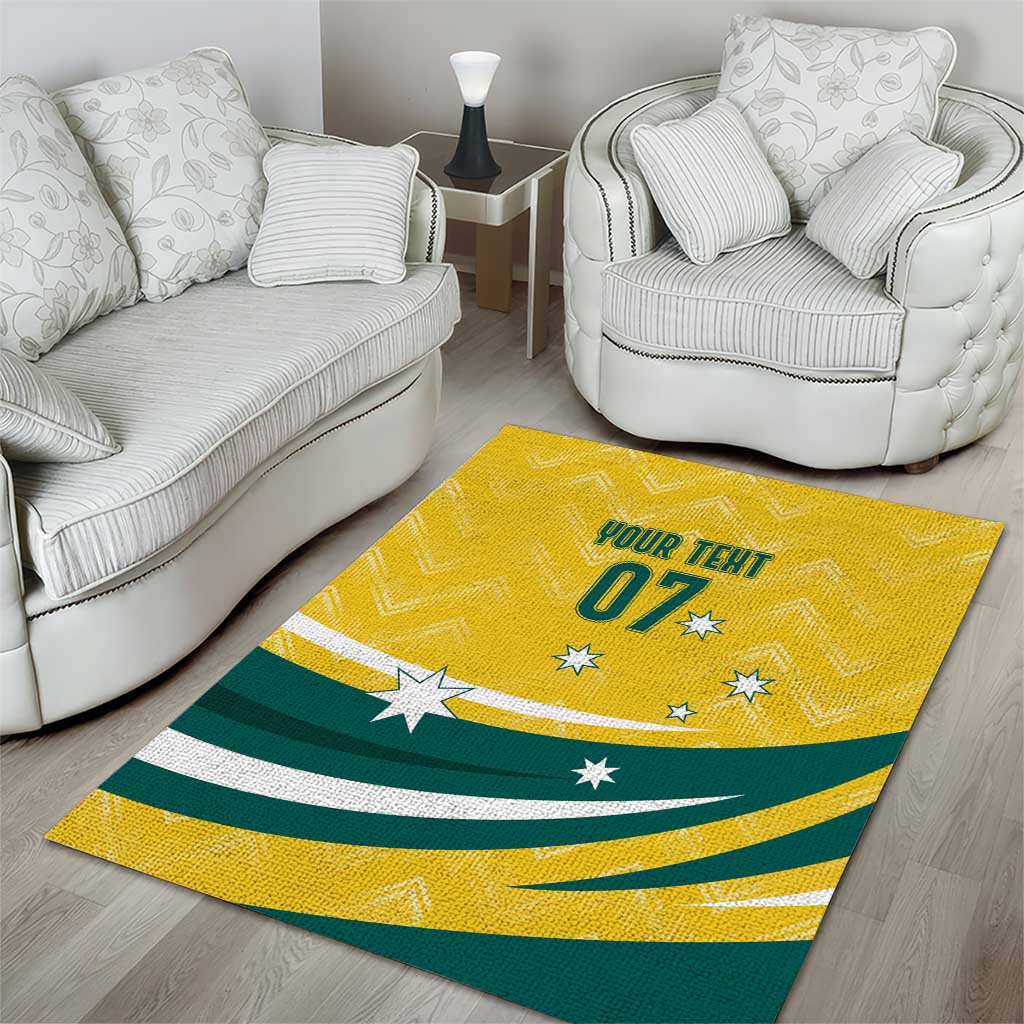 Australia 2024 Olympics Custom Area Rug Rise of the Roos