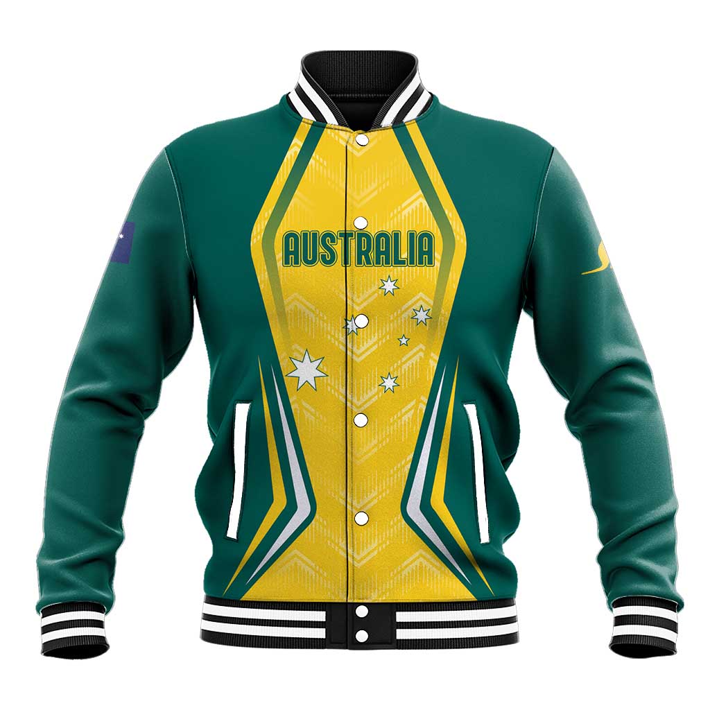 Australia 2024 Olympics Custom Baseball Jacket Rise of the Roos