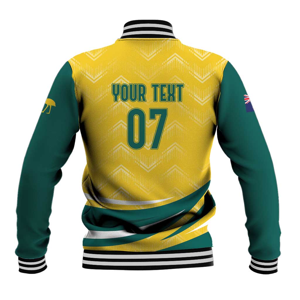 Australia 2024 Olympics Custom Baseball Jacket Rise of the Roos