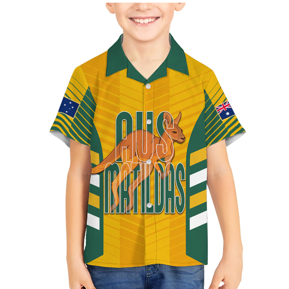 custom-australia-soccer-family-matching-mermaid-dress-and-hawaiian-shirt-go-matildas-dynamic-national-colors