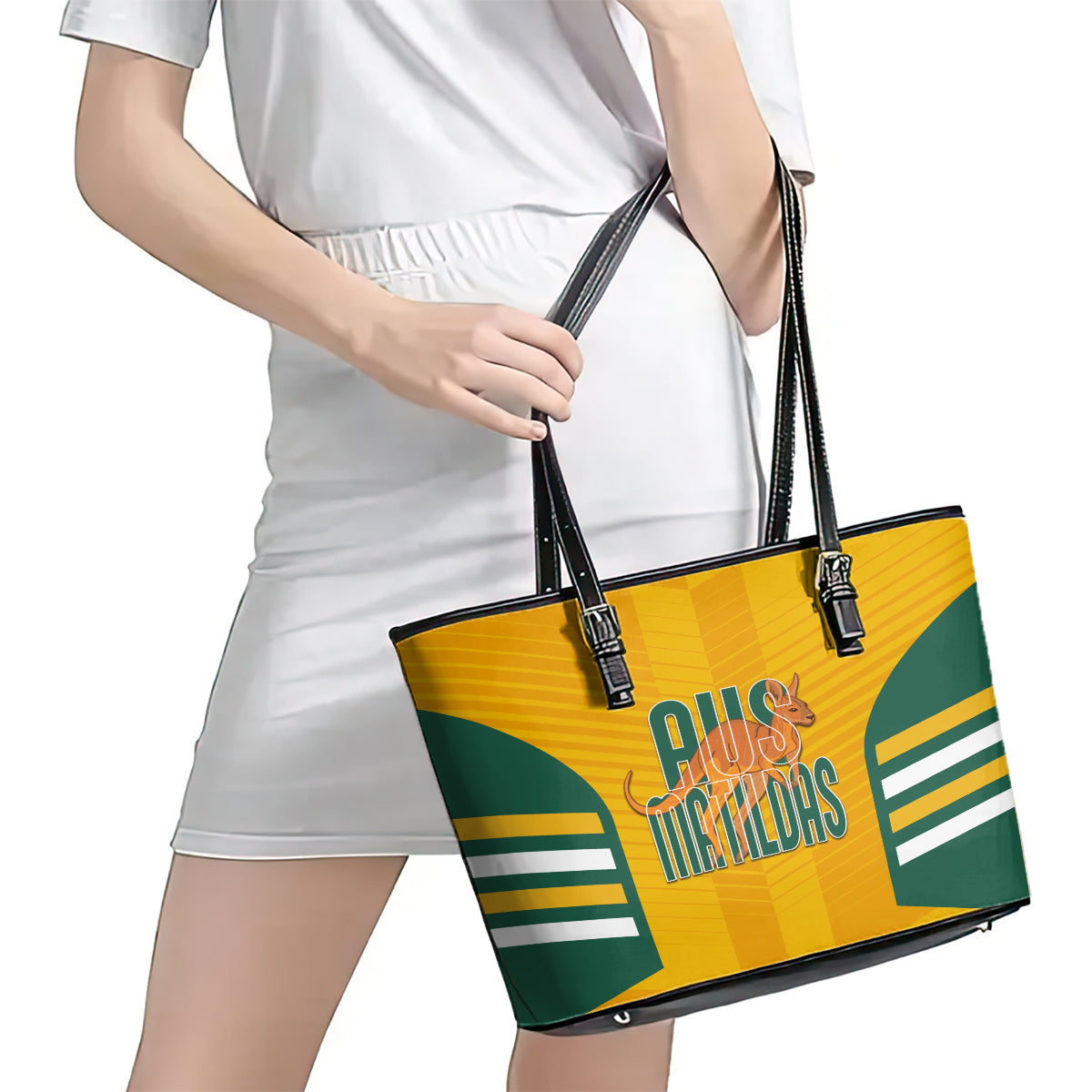 custom-australia-soccer-leather-tote-bag-go-matildas-dynamic-national-colors