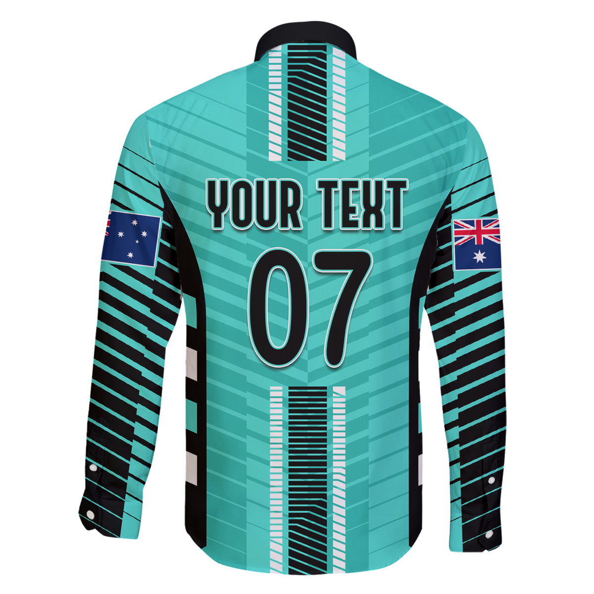 custom-australia-soccer-family-matching-long-sleeve-bodycon-dress-and-hawaiian-shirt-go-matildas-dynamic-turquoise