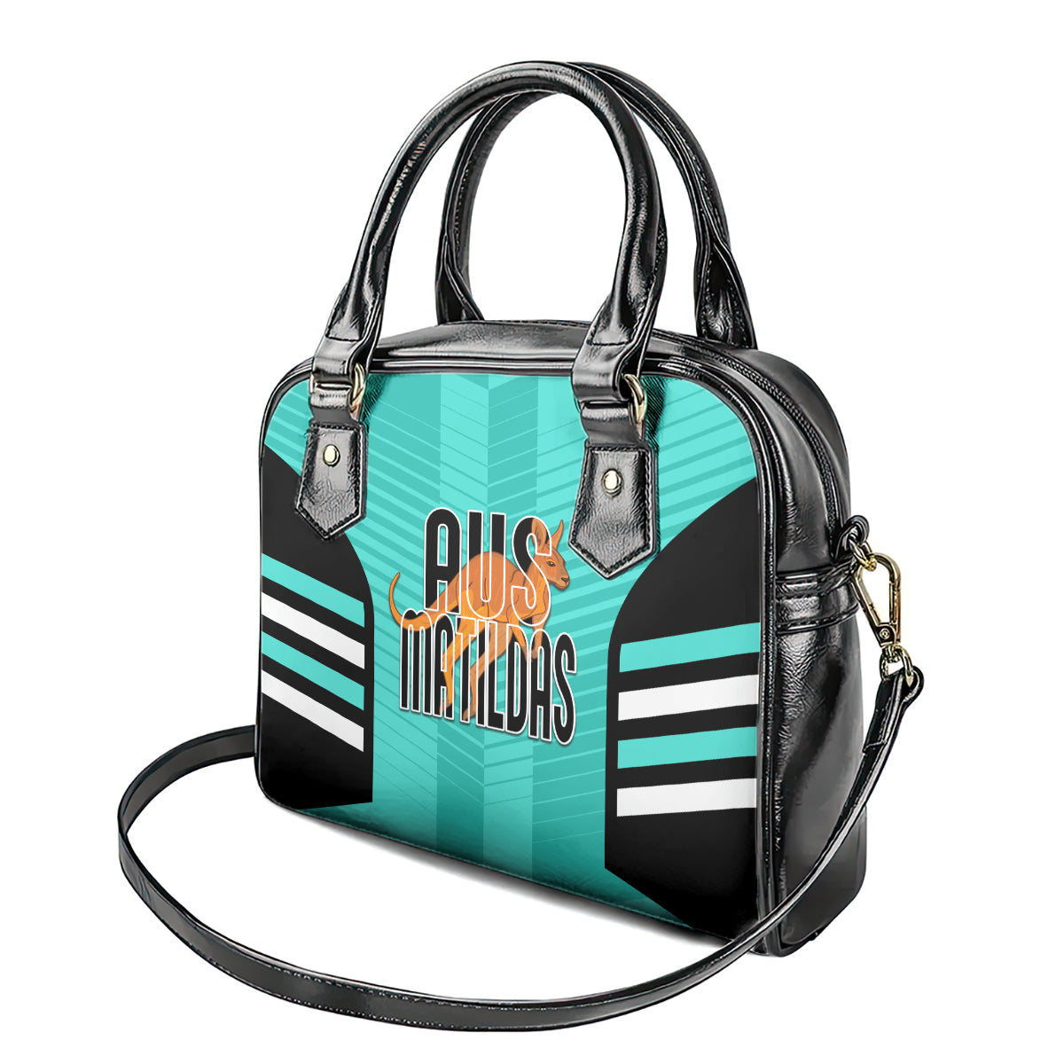 custom-australia-soccer-shoulder-handbag-go-matildas-dynamic-turquoise