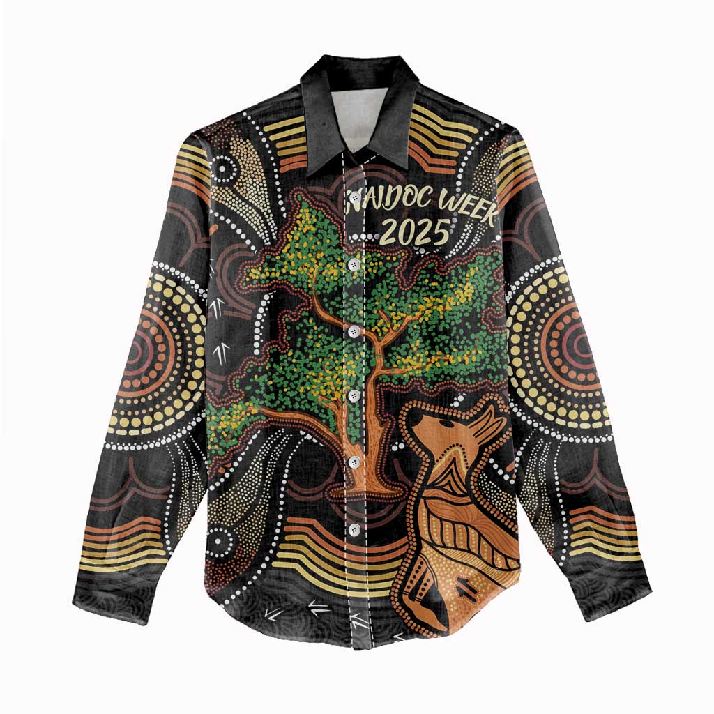 NAIDOC Week 2025 Indigenous Women Casual Shirt Legacies - Tree Of Life