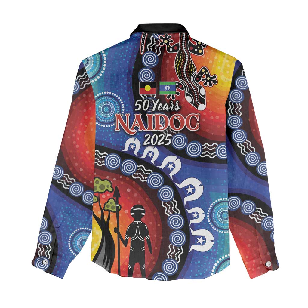 Honoring 50 Years NAIDOC Week 2025 Women Casual Shirt