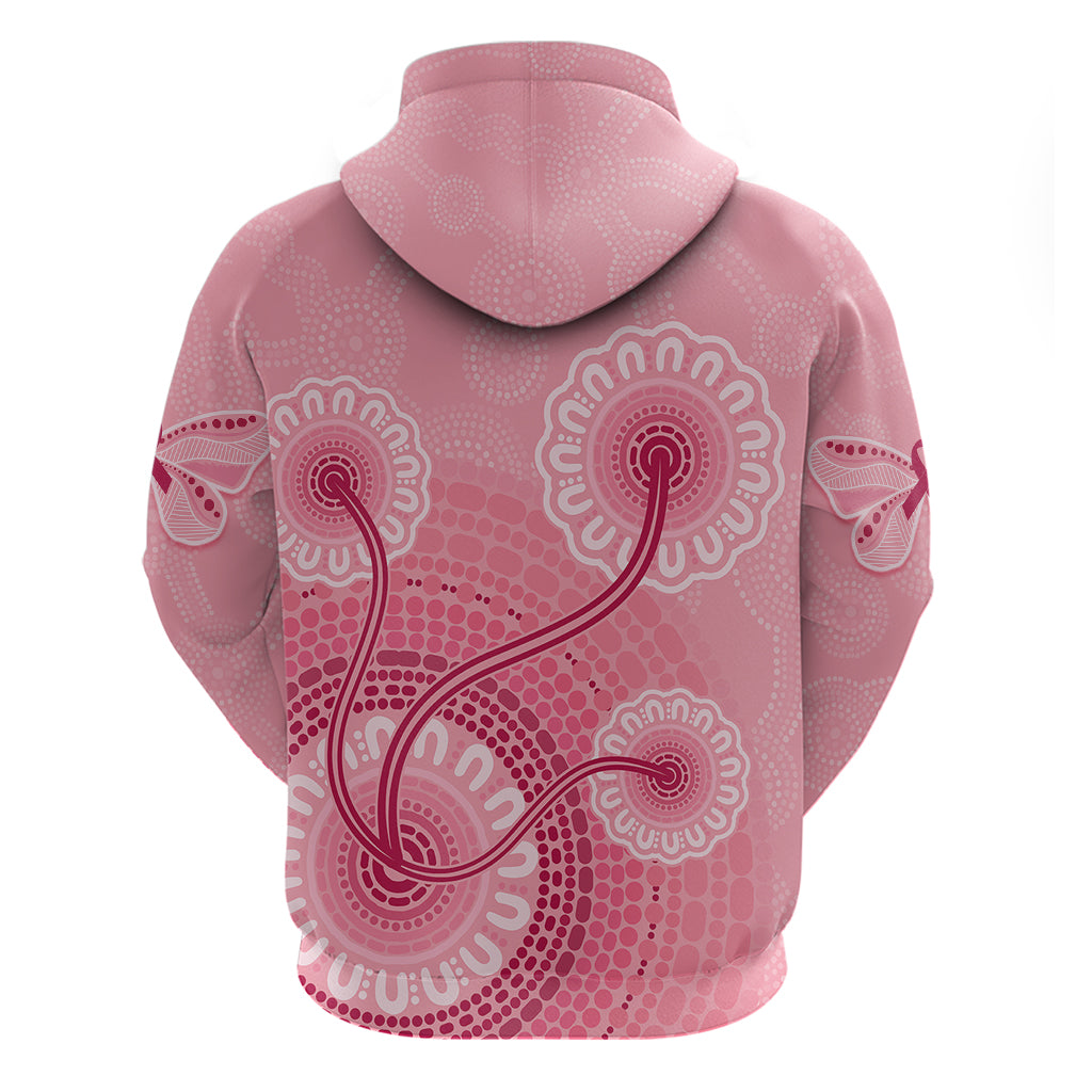 australia-indigenous-hoodie-breast-cancer-ribbon-aboriginal-art-pink