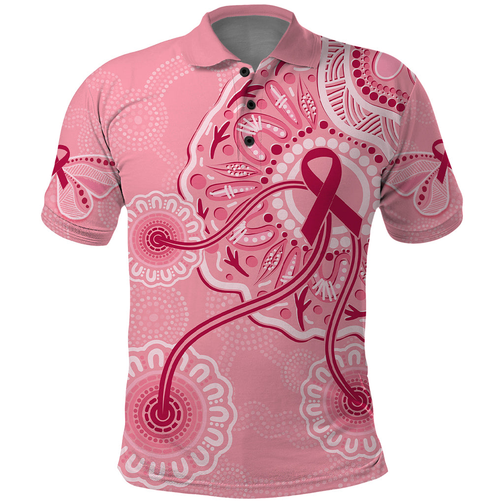 australia-indigenous-polo-shirt-breast-cancer-ribbon-aboriginal-art-pink