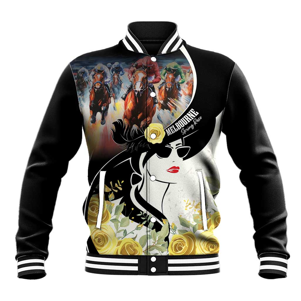 Melbourne Horse Racing Baseball Jacket Derby Day