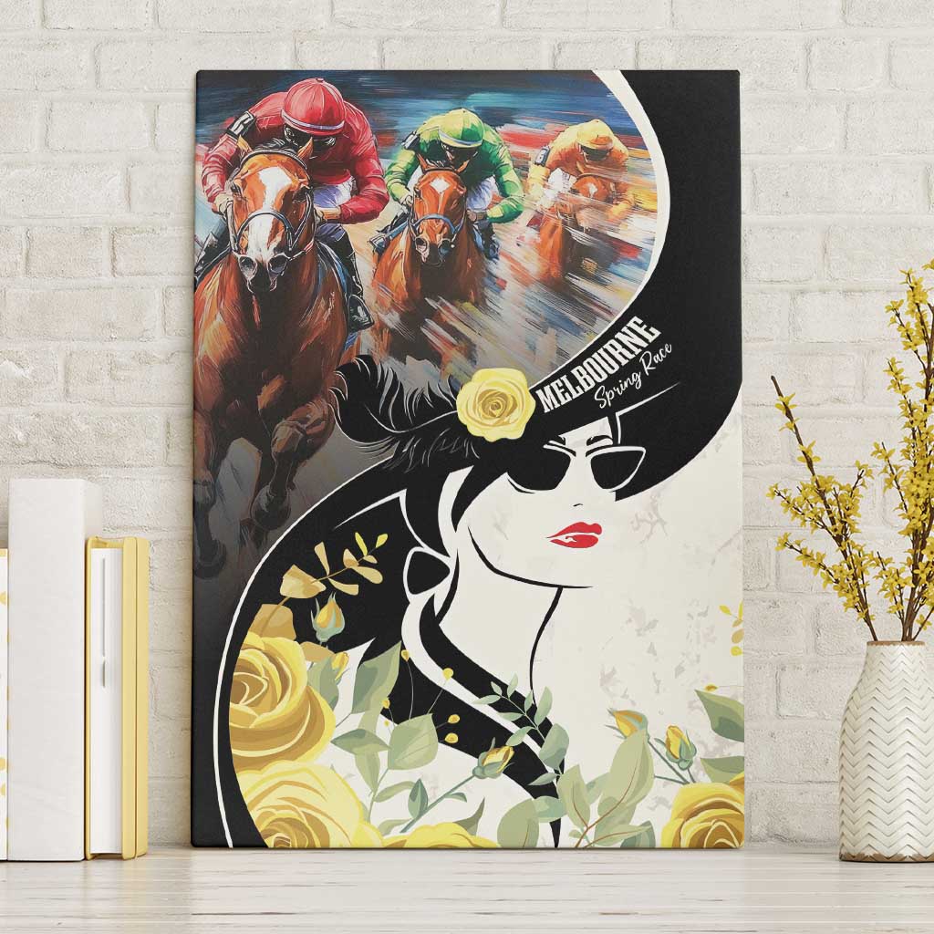 Melbourne Horse Racing Canvas Wall Art Derby Day