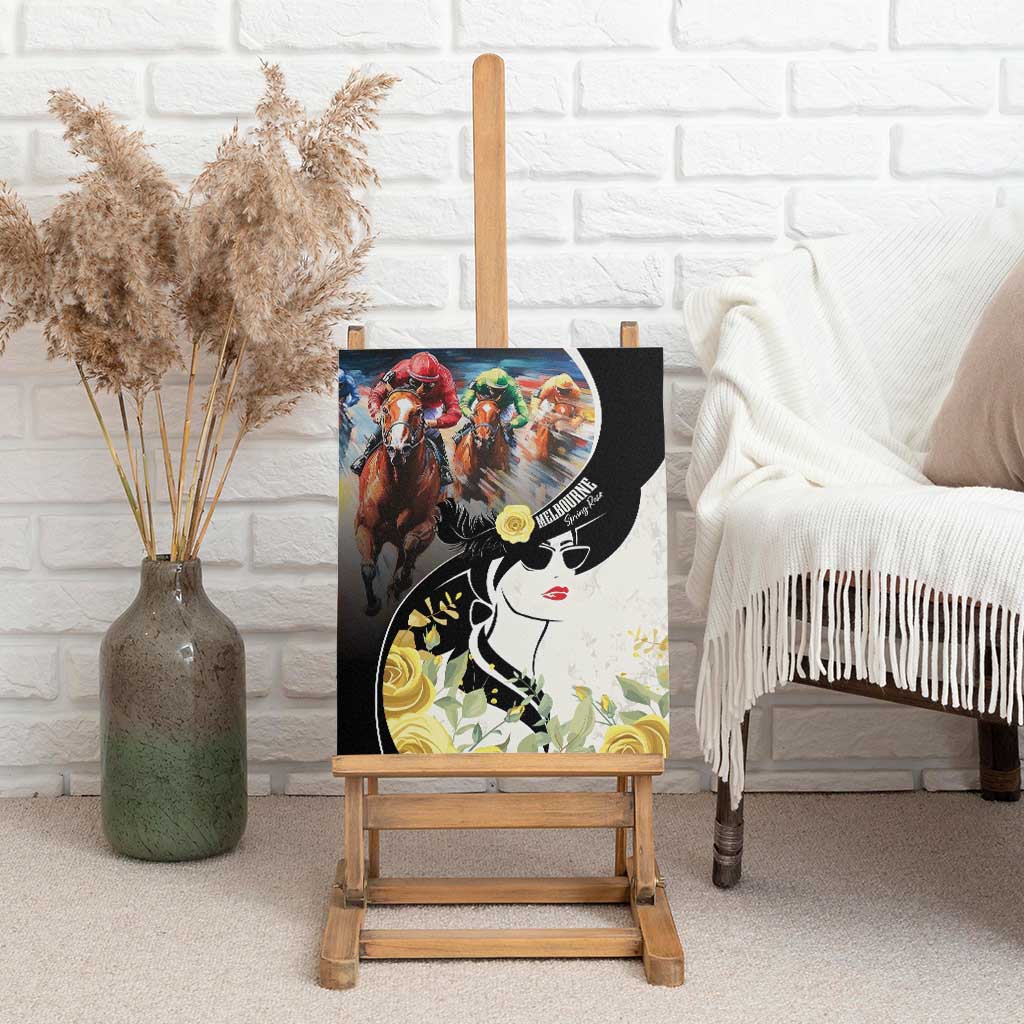 Melbourne Horse Racing Canvas Wall Art Derby Day