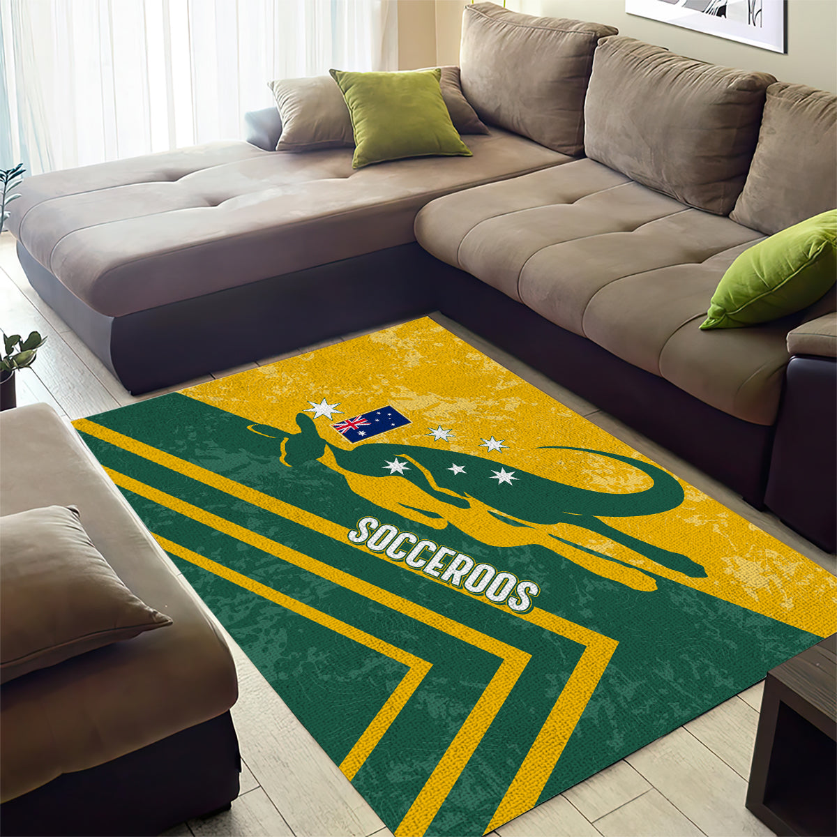 personalised-australia-soccer-area-rug-green-gold-go-socceroos