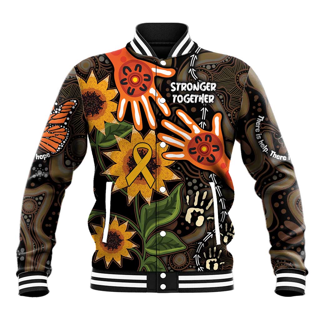 Australia Indigenous Baseball Jacket You Are Not Alone