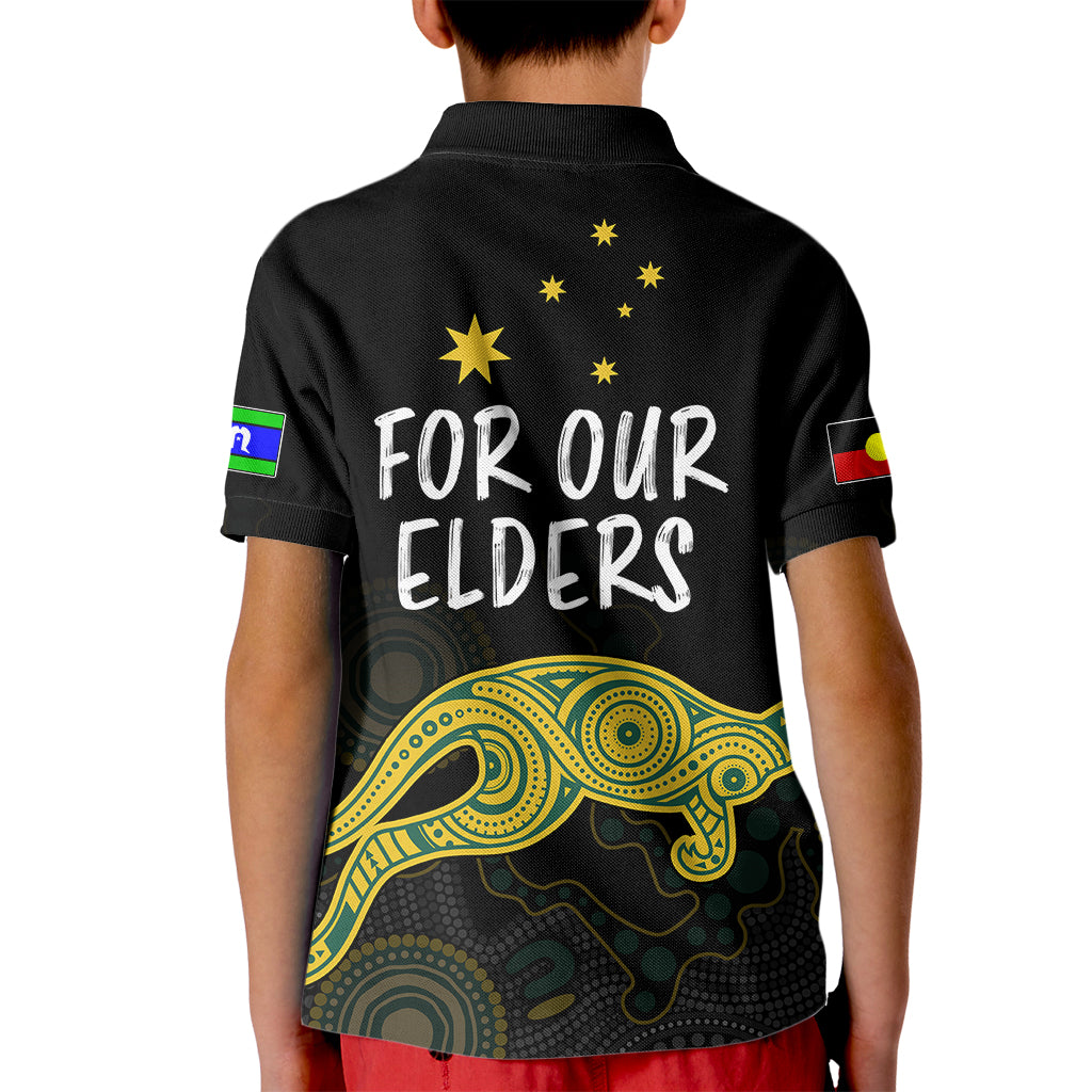 naidoc-week-2023-kid-polo-shirt-australia-soccer-matildas-for-our-elders