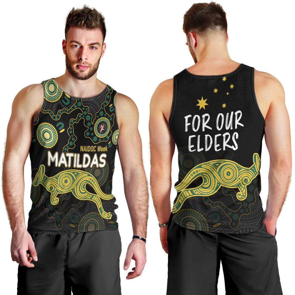 naidoc-week-2023-men-tank-top-australia-soccer-matildas-for-our-elders