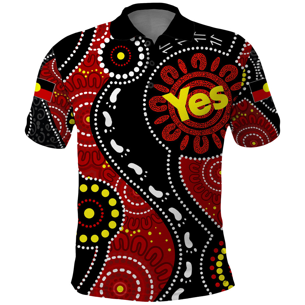 australia-indigenous-polo-shirt-vote-yes-aboriginal-flag-color